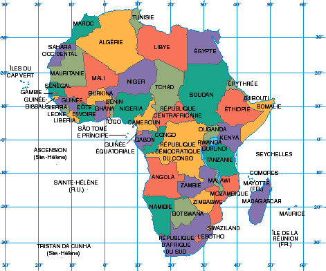 Vie Sauvage Carte D Afrique